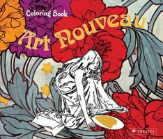 Coloring Book Art Nouveau 3791341014 Book Cover