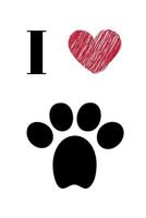 I Heart Paw (I Love Dogs) 1799227871 Book Cover