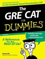 The GRE? CAT For Dummies? 076455252X Book Cover