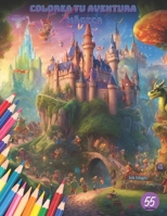 Colorea tu Aventura Mágica (Spanish Edition) B0CVVW7MQN Book Cover