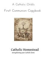 Catholic Child's First Communion Copybook 1530841275 Book Cover