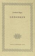 Gedanken: Aus Vierzig Jahren Geistigen Kampfes - Ausgewaehlt Von Freunden 3261006536 Book Cover