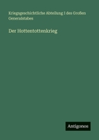 Der Hottentottenkrieg 3563961840 Book Cover