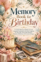 Memory Book for Birthday: A Guided Milestone Birthday Journal, Keepsake Notebook & Life Story Logbook for 50th, 60th, 70th & 80th Birthdays, Memories, Reflections, Life Lessons & Legacy 3567039695 Book Cover