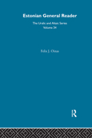 Estonian general reader, ([Research and Studies in Uralic and Altaic Languages) 0700708340 Book Cover