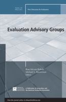 Evaluation Advisory Groups 1118537068 Book Cover