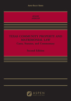 Texas Community Property and Matrimonial Law 1454881445 Book Cover