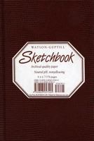 Sketchbook-Burgandy Lizard cover-4x6" 0823057402 Book Cover