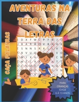 Aventuras na Terra das Letras: caça palavras (Portuguese Edition) B0CTPTPCG6 Book Cover