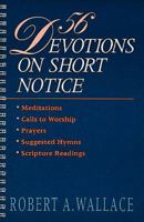 56 Devotions on Short Notice 068710517X Book Cover
