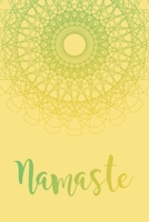 Namaste: Yoga Notizbuch (German Edition) 1692272055 Book Cover