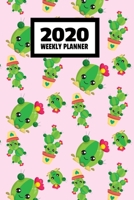 2020 Weekly Planner: January 2020 - December 2020, Calendar Agenda And Daily Schedule - Cactus (6"x9") 1701863774 Book Cover