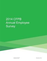 2014 Cfpb Annual Employee Survey 1507610157 Book Cover