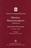 1997 Original Pronouncements, Volume 1 0471195219 Book Cover