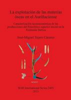 La Explotacion Tecnoeconomica de Las Materias Oseas En El Aurinaciense: Caracterizacion de Las Producciones del Paleolitico Superior Inicial En La Peninsula Iberica 1407310801 Book Cover