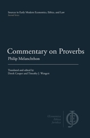 Commentary on Proverbs 1949011135 Book Cover