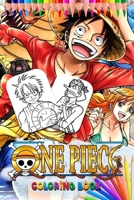 One Piece Coloring Book: Anime Soft Glossy Cover With New Coloring Pages, Coloring Book 1650722281 Book Cover