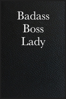 Funny Office Notebook Journal Badass Boss Lady: journals to write For Women Men Boss Coworkers Colleagues Students Friends Office Gag Gift 1671571711 Book Cover