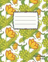 Bloc-notes en blanc: Fleur d'été - format A4 | 112 pages | Carnet de notes avec registre | idéal comme agenda, carnet de croquis, carnet de croquis, ... ou cahier à colorier vide 1079538305 Book Cover
