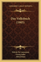 Das Volksbuch (1905) 1160379203 Book Cover