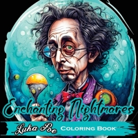 Enchanting Nightmares Coloring Book: A Dark and Dreamy Coloring Journey into the World of Nightmares 836748441X Book Cover