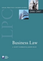 LPC Business Law 2006-2007 (Blackstone Legal Practice Course Guide) 0199289581 Book Cover