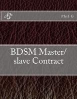 Bdsm Master/Slave Contract 1482552671 Book Cover