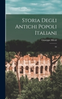 Storia degli antichi popoli italiani: 03 1019253614 Book Cover