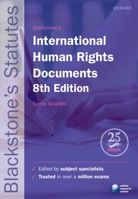 Blackstone's International Human Rights Documents 0199656320 Book Cover