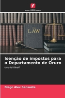 Isenção de impostos para o Departamento de Oruro (Portuguese Edition) 6206910946 Book Cover