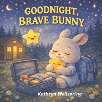 Goodnight, Brave Bunny: A Gentle Bedtime Story About Feelings, Courage, and a First Night Away from Home (Goodnight, lovely animals) B0GHQLFXWG Book Cover