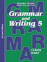 Saxon Grammar & Writing 2nd Edition Grade 5 Teacher Packet 0544044258 Book Cover