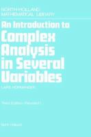 Introduction to Complex Analysis in Several Variables (Mathematical Library, Vol 7) B007YZQ7VA Book Cover