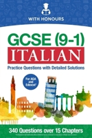 GCSE (9-1) Italian: Practice Questions with Detailed Solutions 1999945212 Book Cover