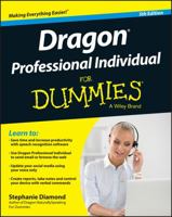Dragon Professional Individual For Dummies 1119171032 Book Cover