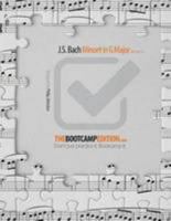 The Bootcamp Edition: J.S. Bach Minuet in G Major Bwv Anh. 114 1925443086 Book Cover