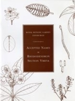 Accepted Names in Rhododendron Section Vireya 1872291562 Book Cover