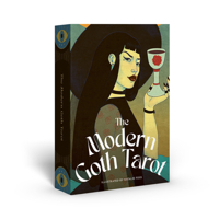 The Modern Goth Tarot Deck: An illustrated 78-card set of tarot cards, based on the Rider-Waite deck, with an introductory handbook 183776042X Book Cover