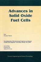 Advances in Solid Oxide Fuel Cells (Ceramic Engineering and Science Proceedings) 1574982346 Book Cover