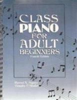 Class Piano for Adult Beginners, Fourth Edition 013136961X Book Cover