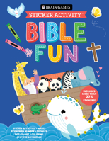 Brain Games - Sticker Activity: Bible Fun - For Ages 3-6 | Coloring, Mazes, Sticker by Number, Dot-to-Dot & More | Christian Activity Book Gift for Preschool, Kindergarten & Sunday School B0GNPYYCP7 Book Cover