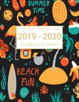 2019-2020 Academic Planner Weekly And Monthly: Calendar Schedule Organizer and Journal Notebook With Inspirational Quotes And Beautiful Colorful Cover (July 2019 through June 2020) 1690915463 Book Cover