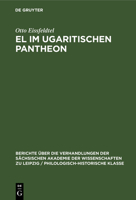 El im ugaritischen Pantheon 3112482611 Book Cover