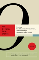 The O. Henry Prize Stories 2003 1400031311 Book Cover