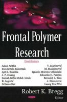 Frontal Polymer Research 1594544360 Book Cover