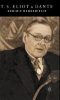 T. S. Eliot and Dante 0333325869 Book Cover