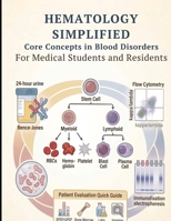 Hematology Simplified: Core Concepts in Blood Disorders for Medical Students and Residents (USMLE Prep) B0GWQDG42X Book Cover
