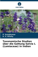 Taxonomische Studien über die Gattung Salvia L (Lamiaceae) in Indien (German Edition) 6208082153 Book Cover