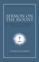 Sermon On The Mount: Restoring Christ's Message to the Modern Church 0805447156 Book Cover