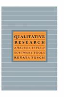 Qualitative research: analysis types and software tools 1850006083 Book Cover